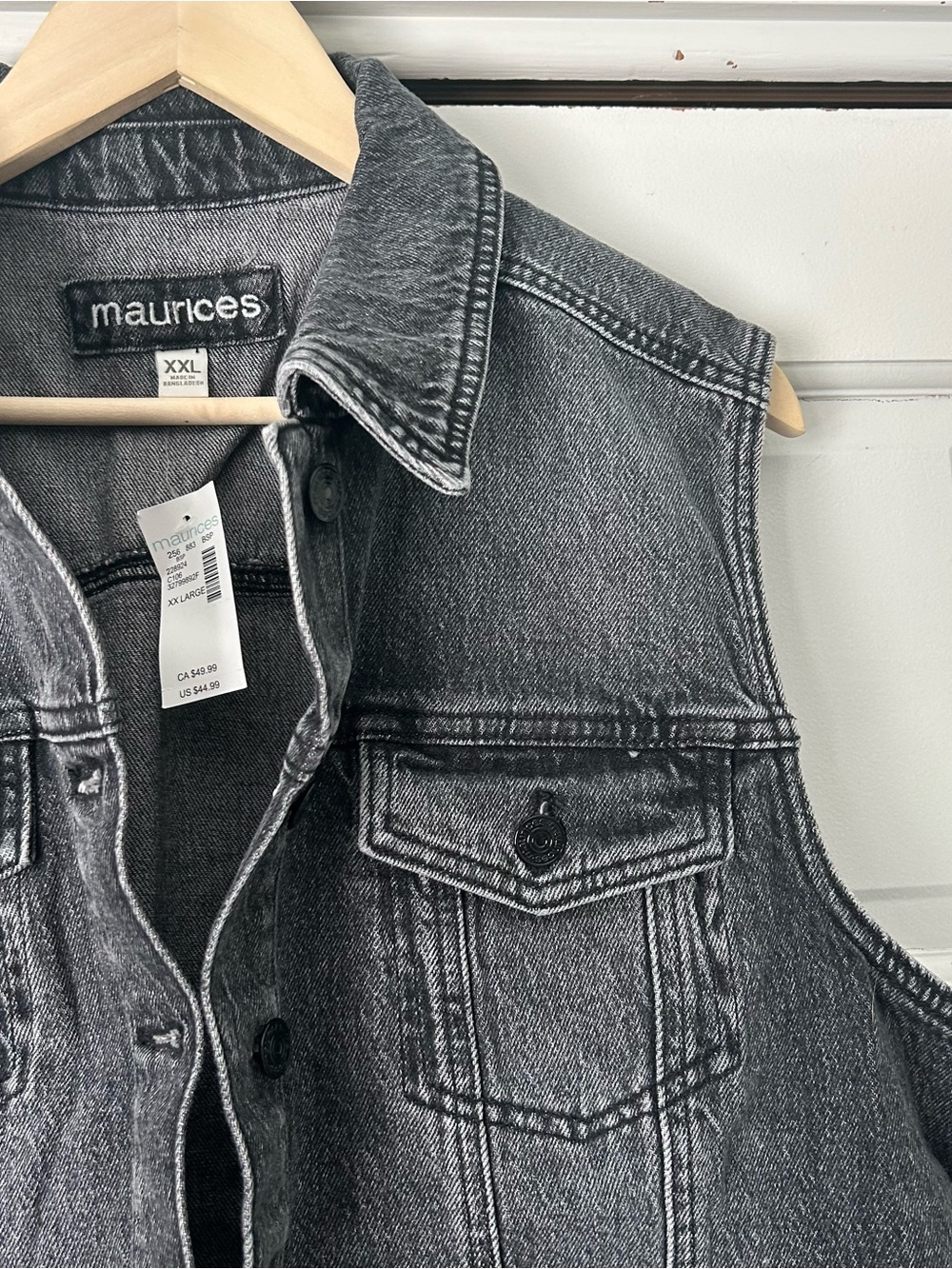 Maurices Denim Vest